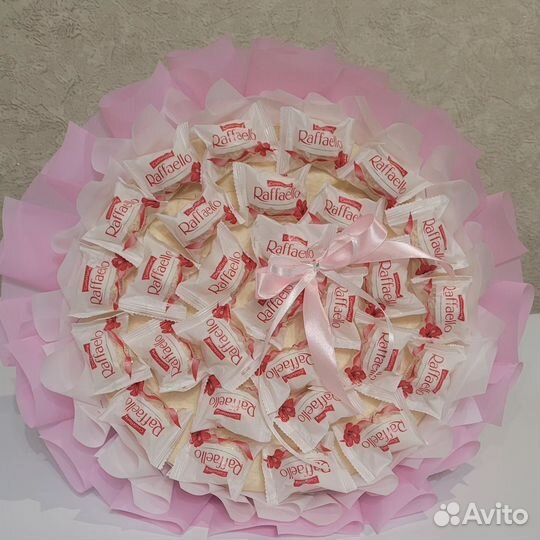 Сладкие букеты из рафаэлло