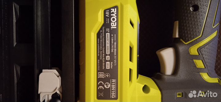 Гвоздезабиватель Ryobi ONE+ R18N16GO