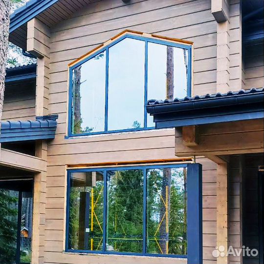 Остекление загородного дома/коттеджа