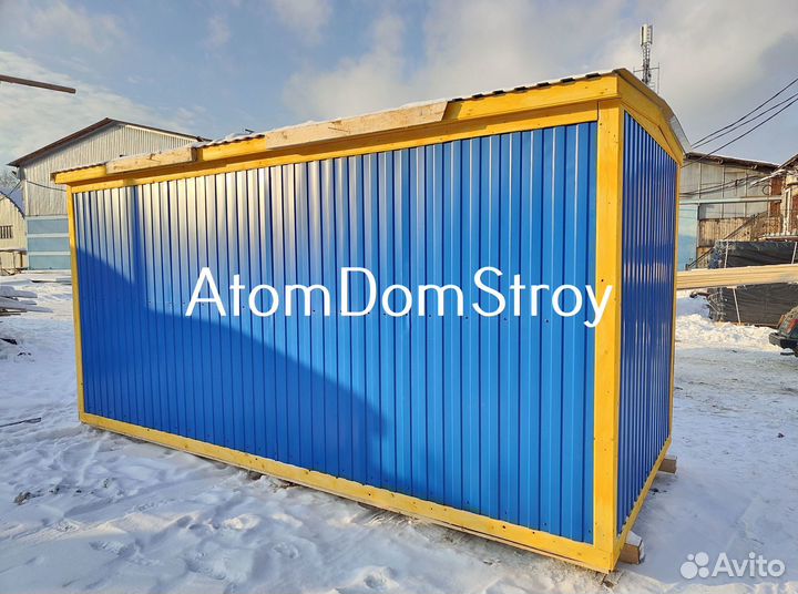 Бытовка вагончик из дерева