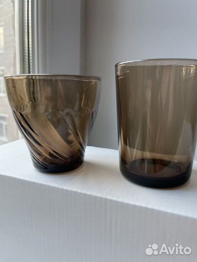 Рюмки, фужеры-Цветное стекло СССР