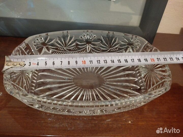 Салатник хрустальный
