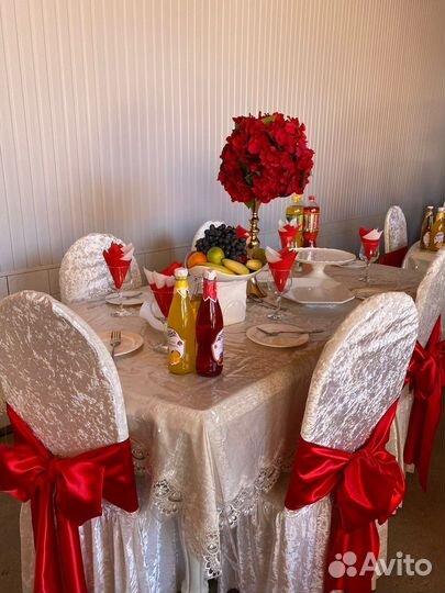 Прокат столы и стулья