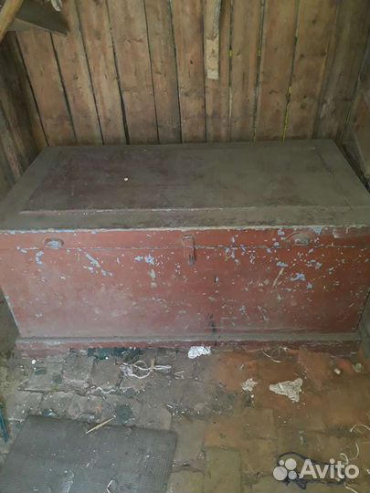 Сундук деревянный СССР