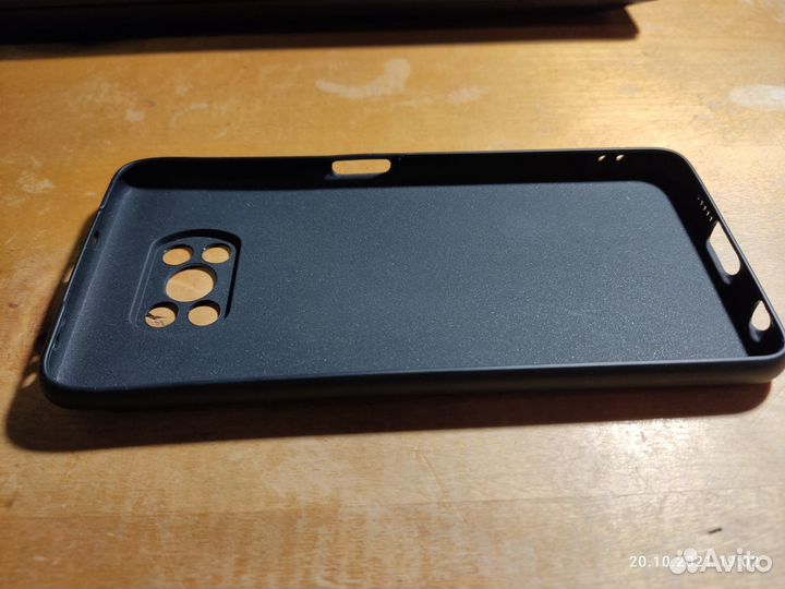 Чехол для Xiaomi poco X3 / X3 PRO черный новый