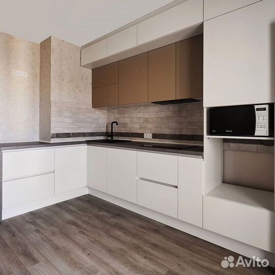 Современная кухня на заказ мдф фасады