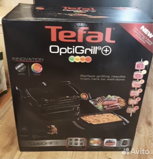 Умный электрогриль Tefal Новый