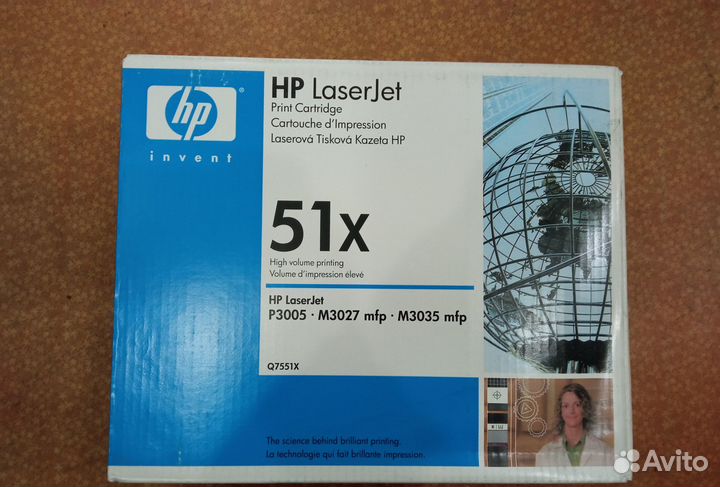 Картридж HP Q7551X
