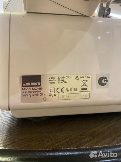 Оверлок juke MO 654