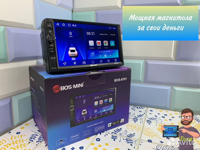 Магнитола 2din carplay Android с крутилками купить в Москве | Авито