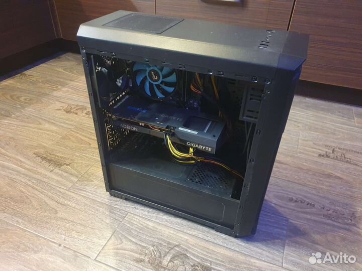 Игровой компьютер ryzen 5 2600; rx6600