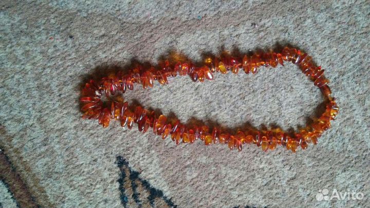 Янтарные бусы СССР