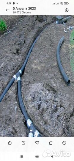 Дренаж участка