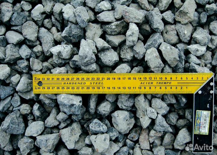 Щебень вторичный с доставкой