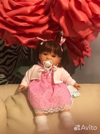 Кукла Испания новая зовёт папу и маму соска