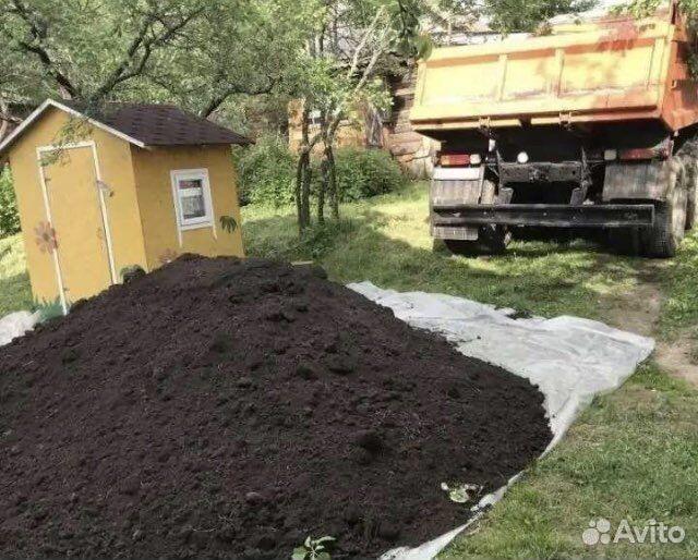 Плодородный грунт, Чернозём, Торф