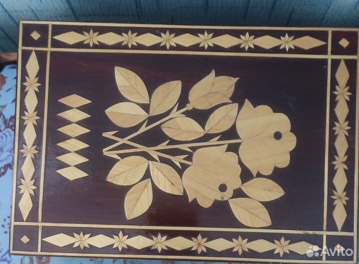 Шкатулка дерево СССР