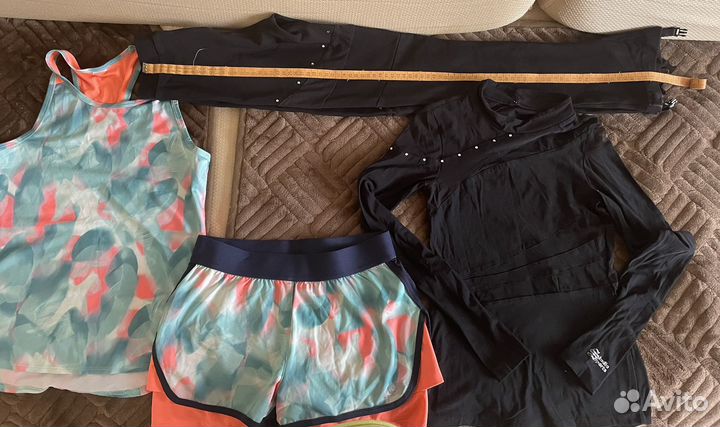 Костюм для фигурного катания и кофе 134 140