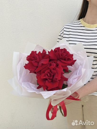 Букет - 3 французские розы