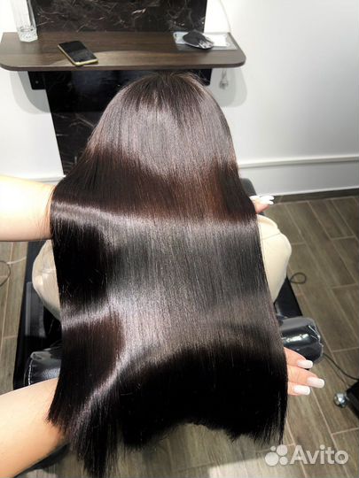 Модель на кератиновое выпрямление, ботокс волос