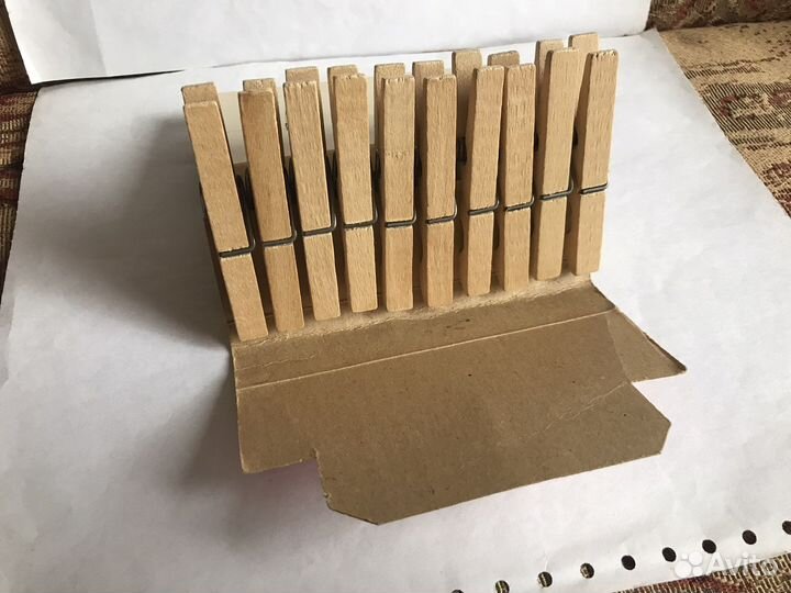 Прищепки деревянные СССР