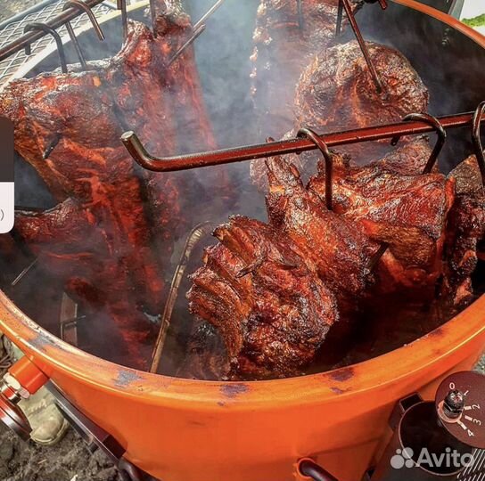 Коптильня угольная Oklahoma Joe's Drum Bronco PRO