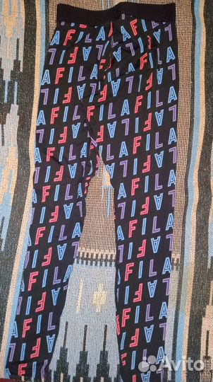 Тайтсы Fila легинсы бег гимнастик прогулка 120-165