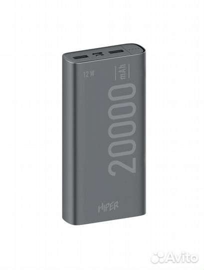 Новый пауэрбанк 20.000 mAh Hiper. Гарантия
