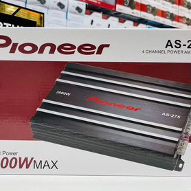 Усилитель Pioneer AS-275 4-х канальный 3000W