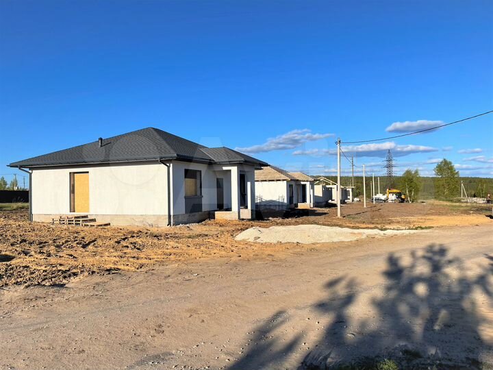 Коттедж 121 м² на участке 10 сот.