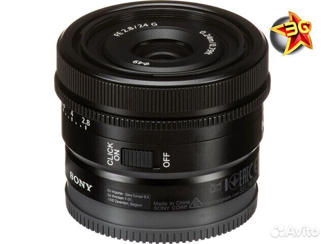 Объектив Sony FE 24mm f/2.8 G SEL24F28G