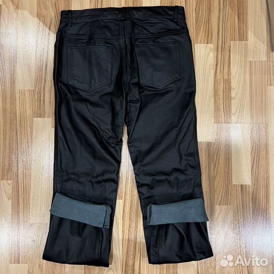 Штаны кожаные fastway фановые мото