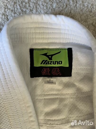 Кимоно для дзюдо mizuno 160