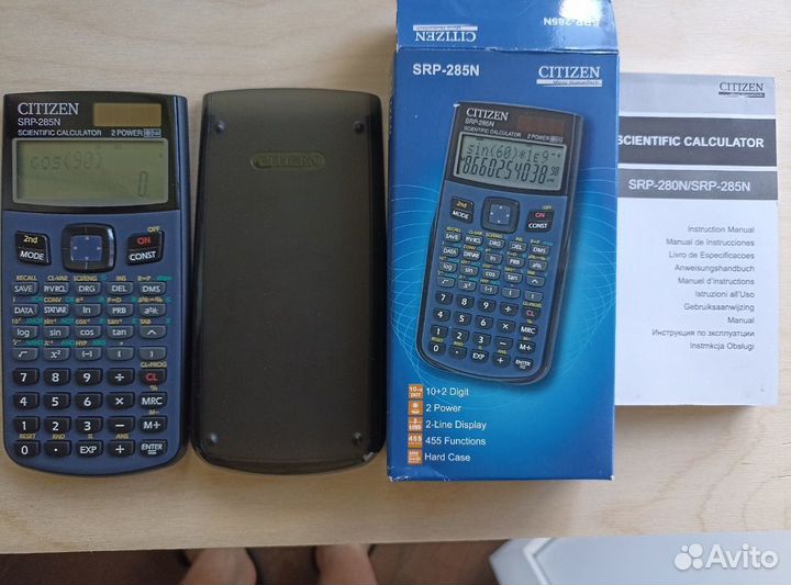 Калькулятор citizen SRP-285N