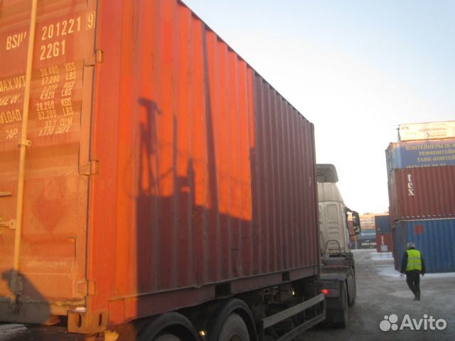 Морской контейнер 20 футов б/у