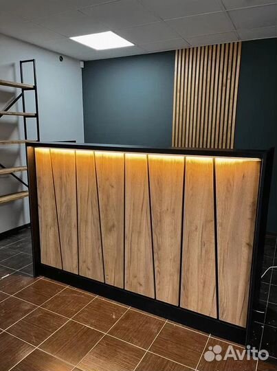 Стойка ресепшн / кассовый стол 3Д