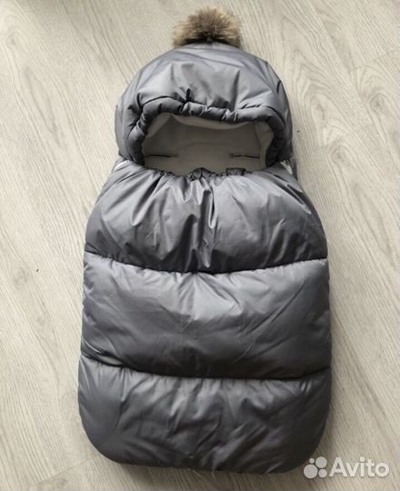 Зимний конверт в коляску