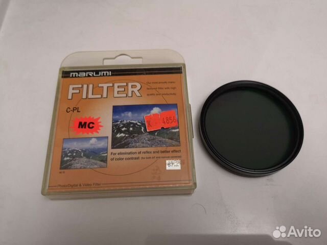 Поляризационный фильтр marumi с посадочным диаметр