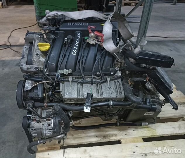 Двигатель с АКПП K4M и DP0 для Renault
