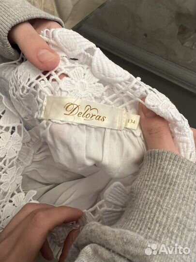 Рубашка для девочки 134