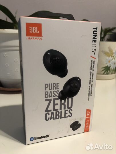 Беспроводные наушники jbl tune 115 tws