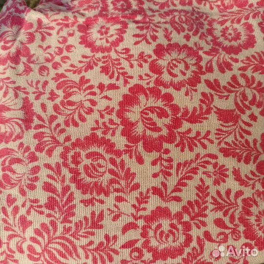 Отрез ткани СССР фланель ситец