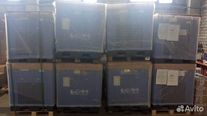 Винтовой компрессор KraftMachine 5,5 кВт в наличии