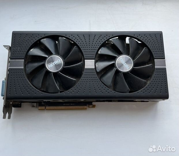 Видеокарта RX 570 4GB saphire nitro plus