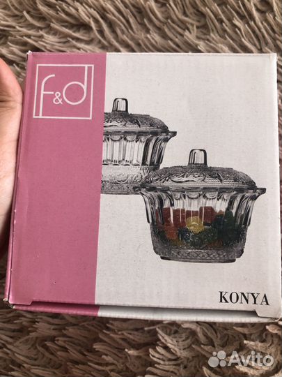 Ваза для конфет, сахарница