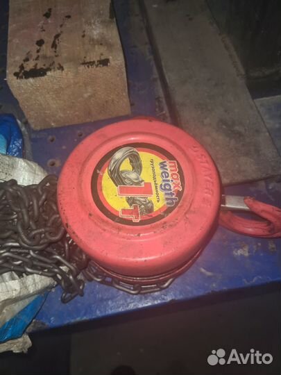 Таль ручная цепная 1 т