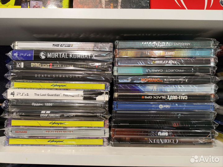 Steelbook, стилбуки ps4