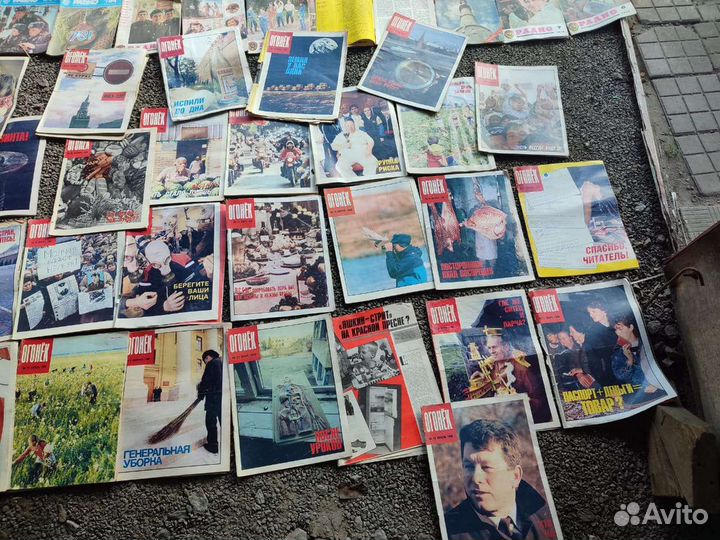 Журнал огонёк 1990й год, 42шт