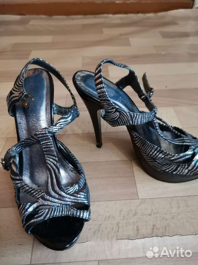 Босоножки женские 36 размер черные