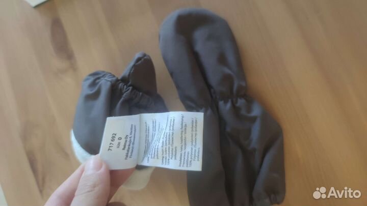 Варежки lassie 1 зимние 0+